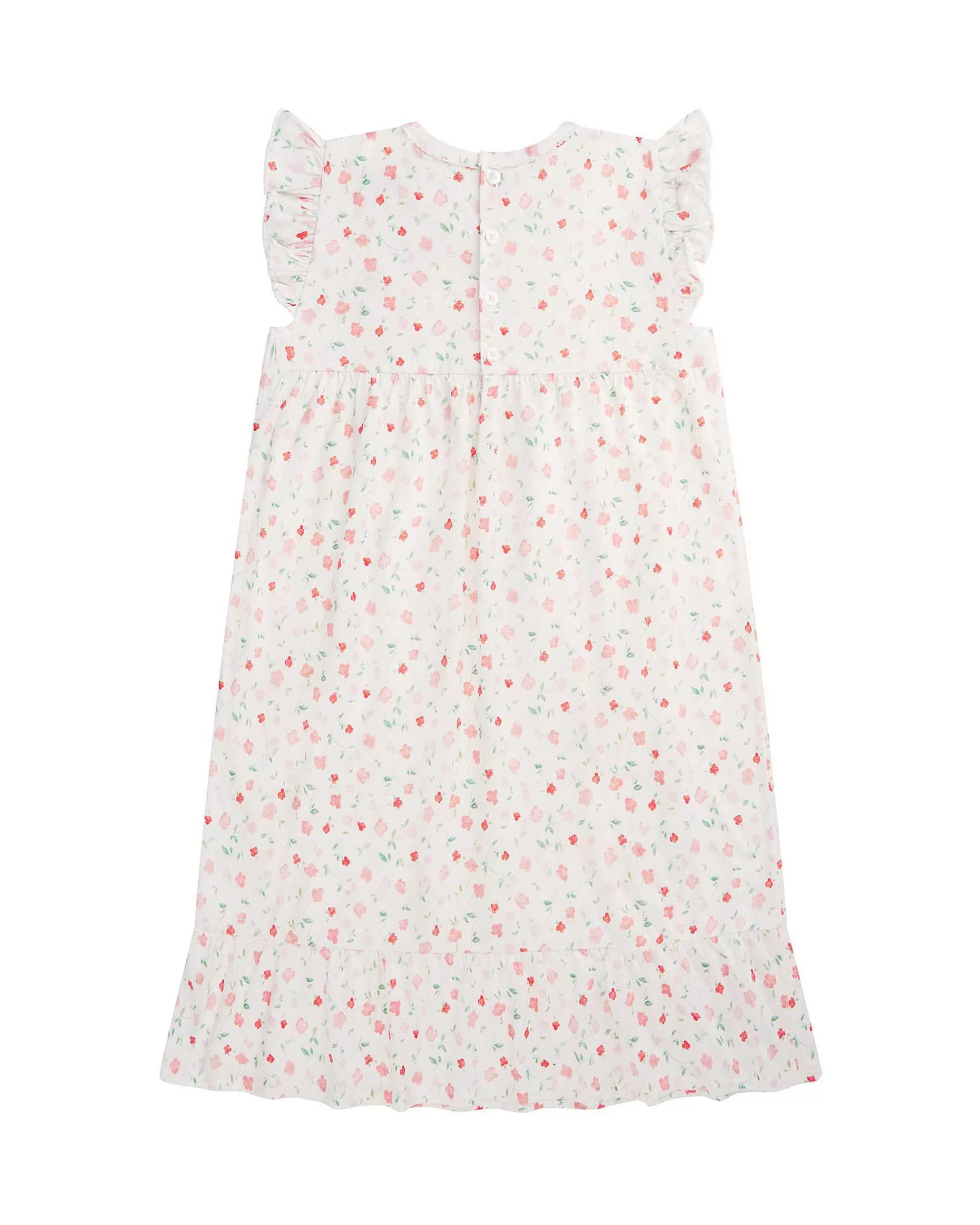 Enfant Marie Chantal Vêtements De Nuit*Chemise De Nuit A Petites Fleurs Bloom Wind - Rose Enfant