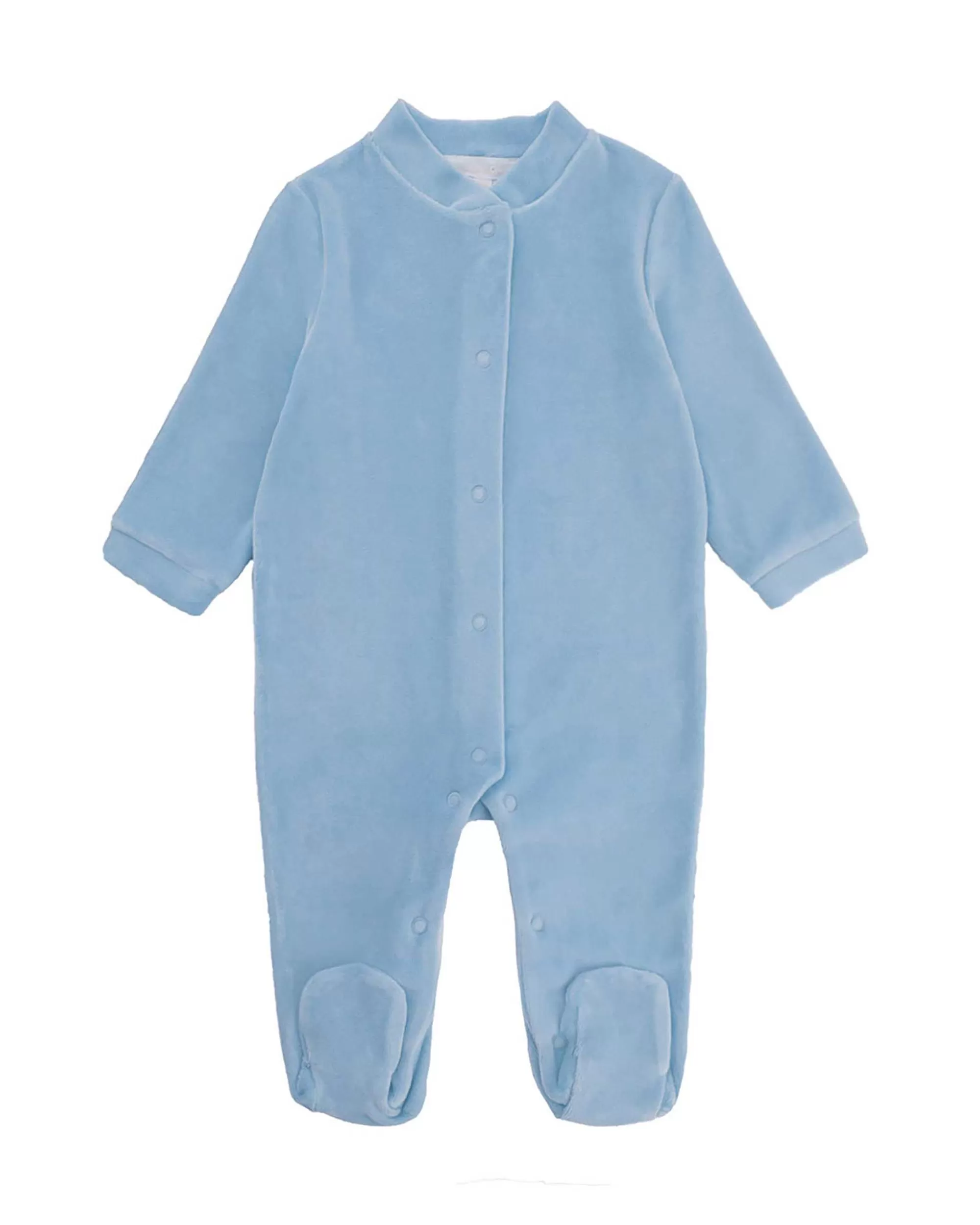 Bébé Marie Chantal L'Aile D'Ange Emblématique*Dors-Bien En Velours Angel Wing - Bleu Poussiereux Et Or