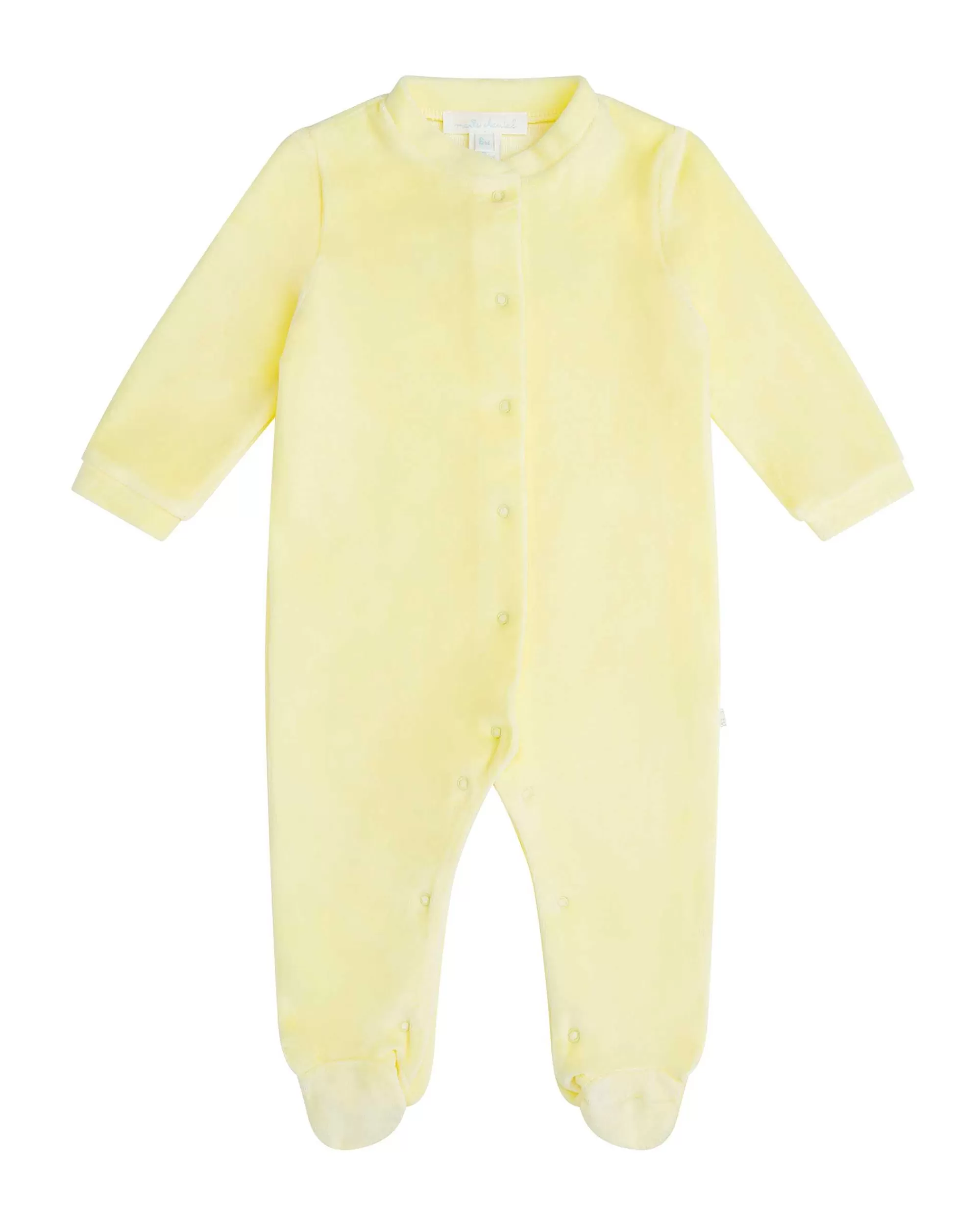 Bébé Marie Chantal L'Aile D'Ange Emblématique*Dors-Bien En Velours Angel Wing - Jaune Et Or