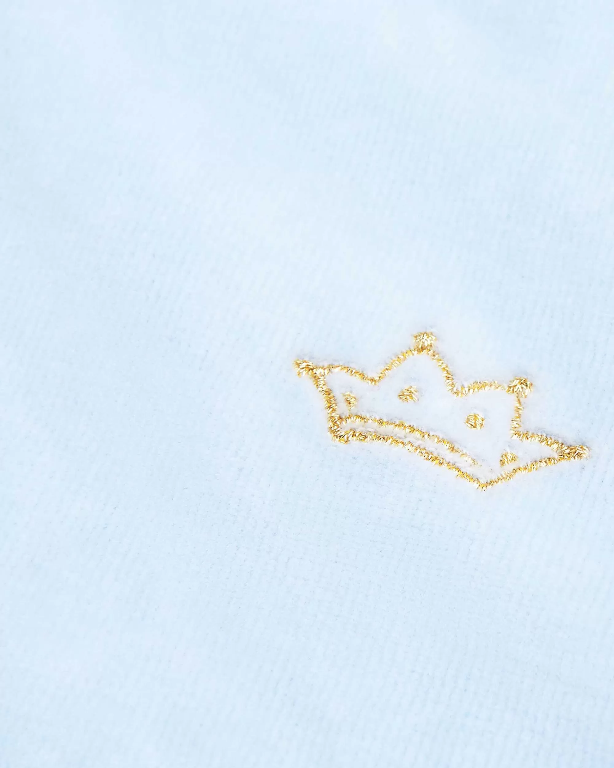Enfant Marie Chantal Vêtements De Détente*Ensemble De Détente En Velours Tino Crown Enfant Dusty Blue