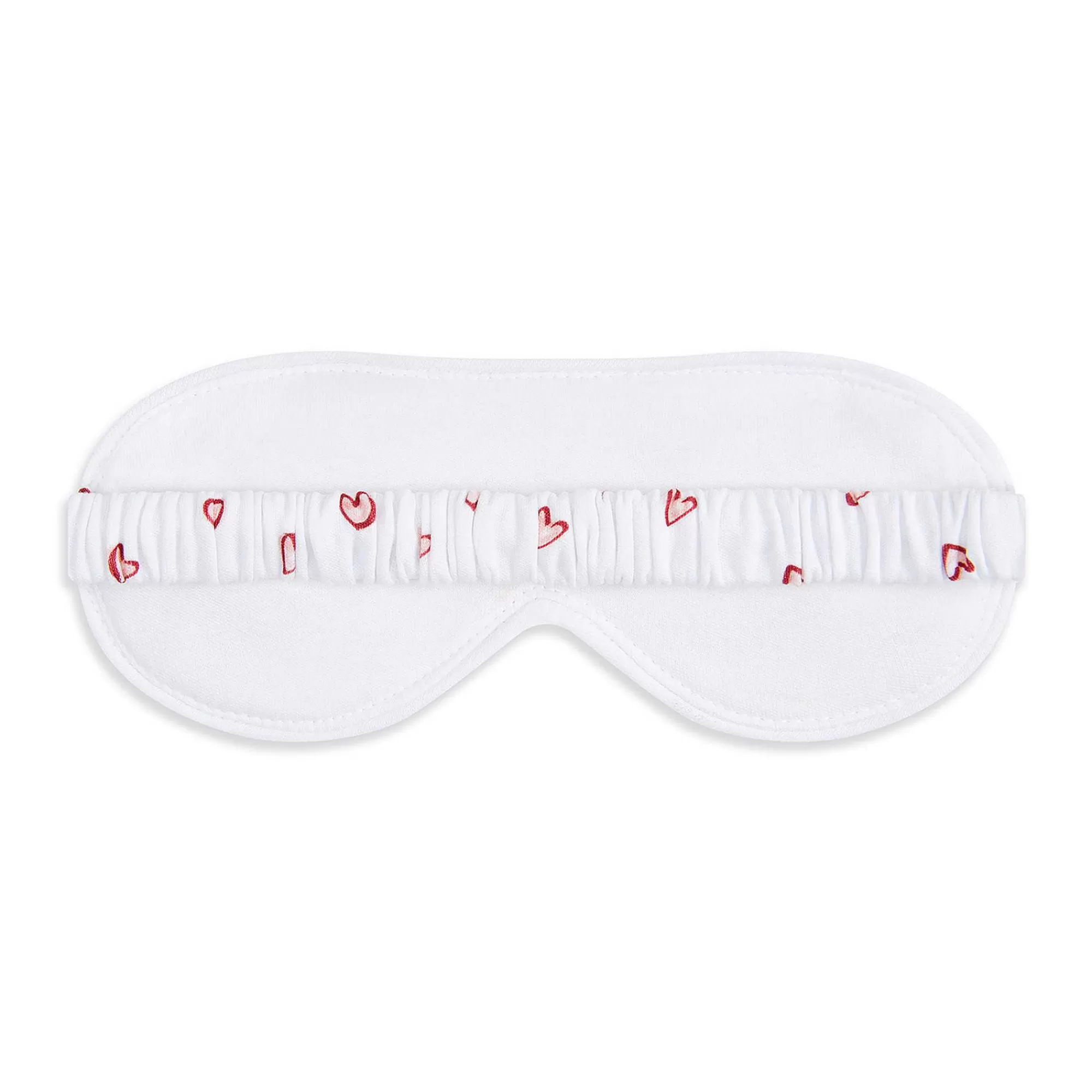 Adulte Marie Chantal Vêtements De Nuit*Ensemble Pyjama Et Masque De Sommeil Love Heart - Adulte Blanc